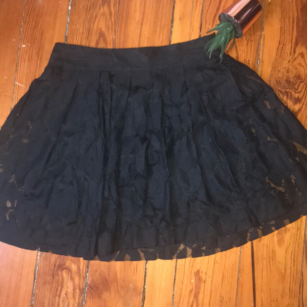 Ann Taylor Loft lace floral skirt